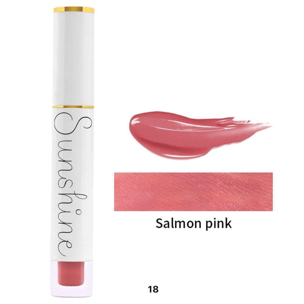 COPY - NEW Salmon Pink Matte Liquid Lipstick from Sunshine Cosmetics